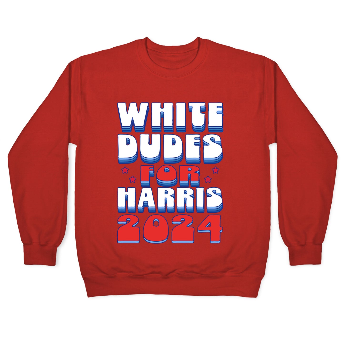 White Dudes for Harris Crewneck Sweatshirt