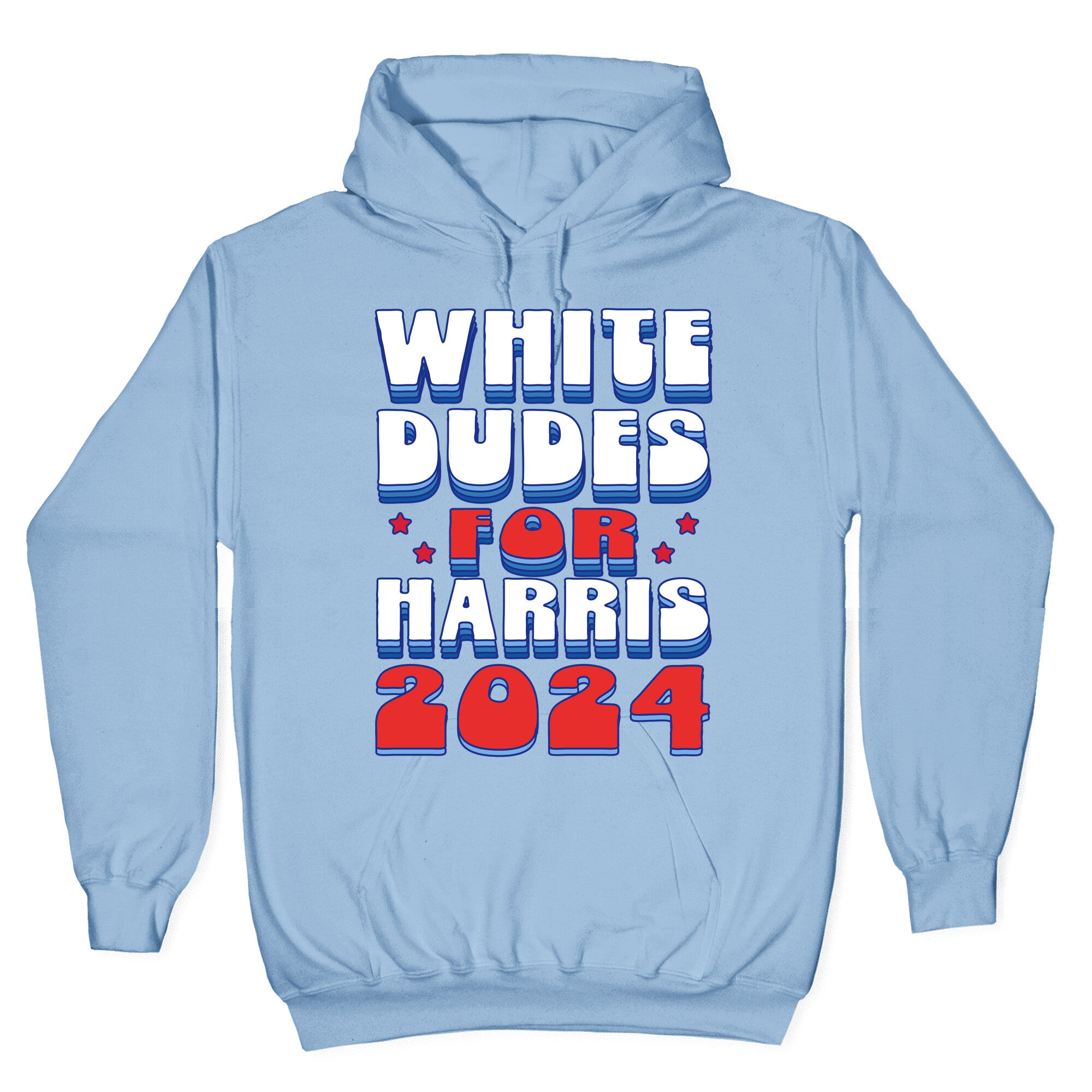 White Dudes for Harris Hoodie