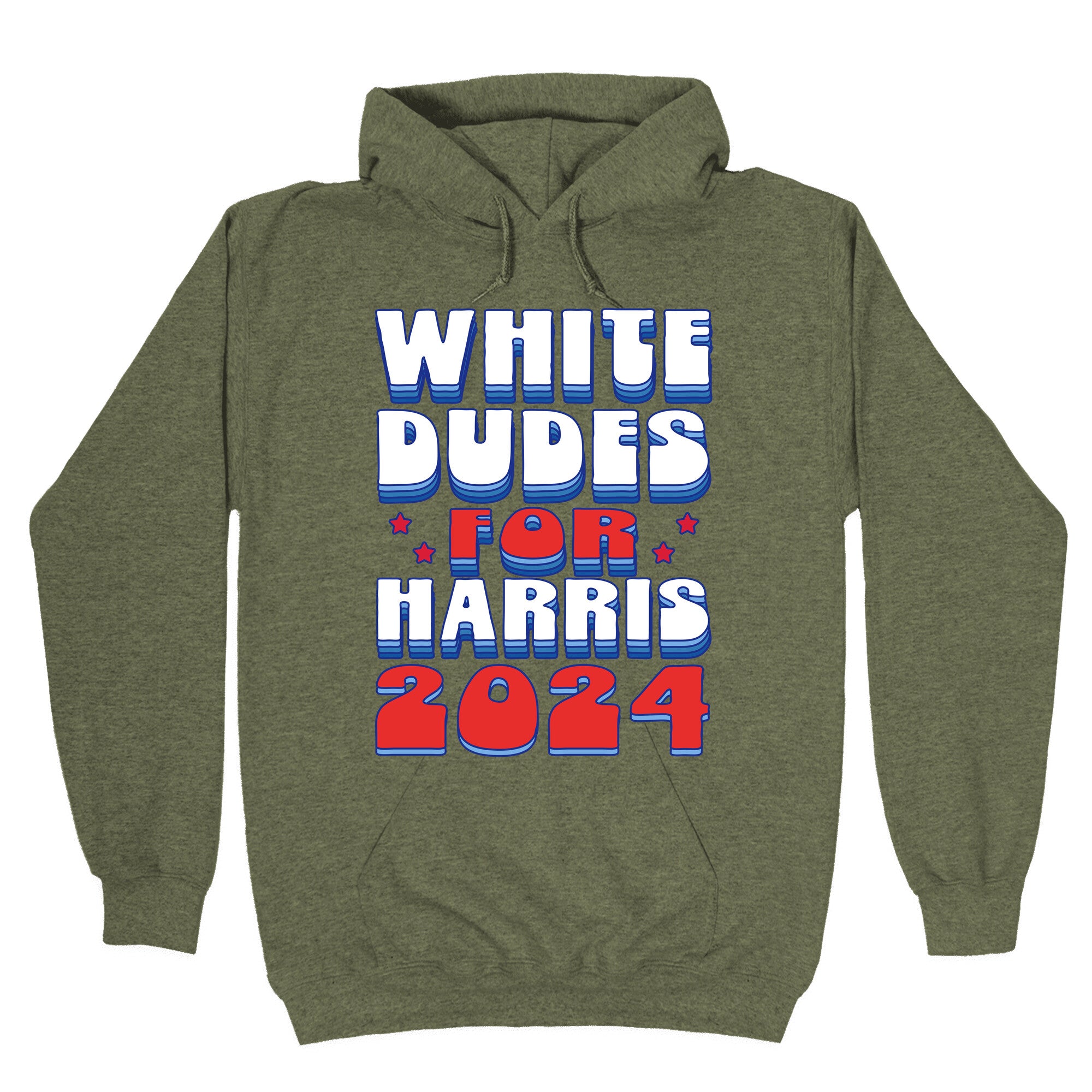 White Dudes for Harris Hoodie