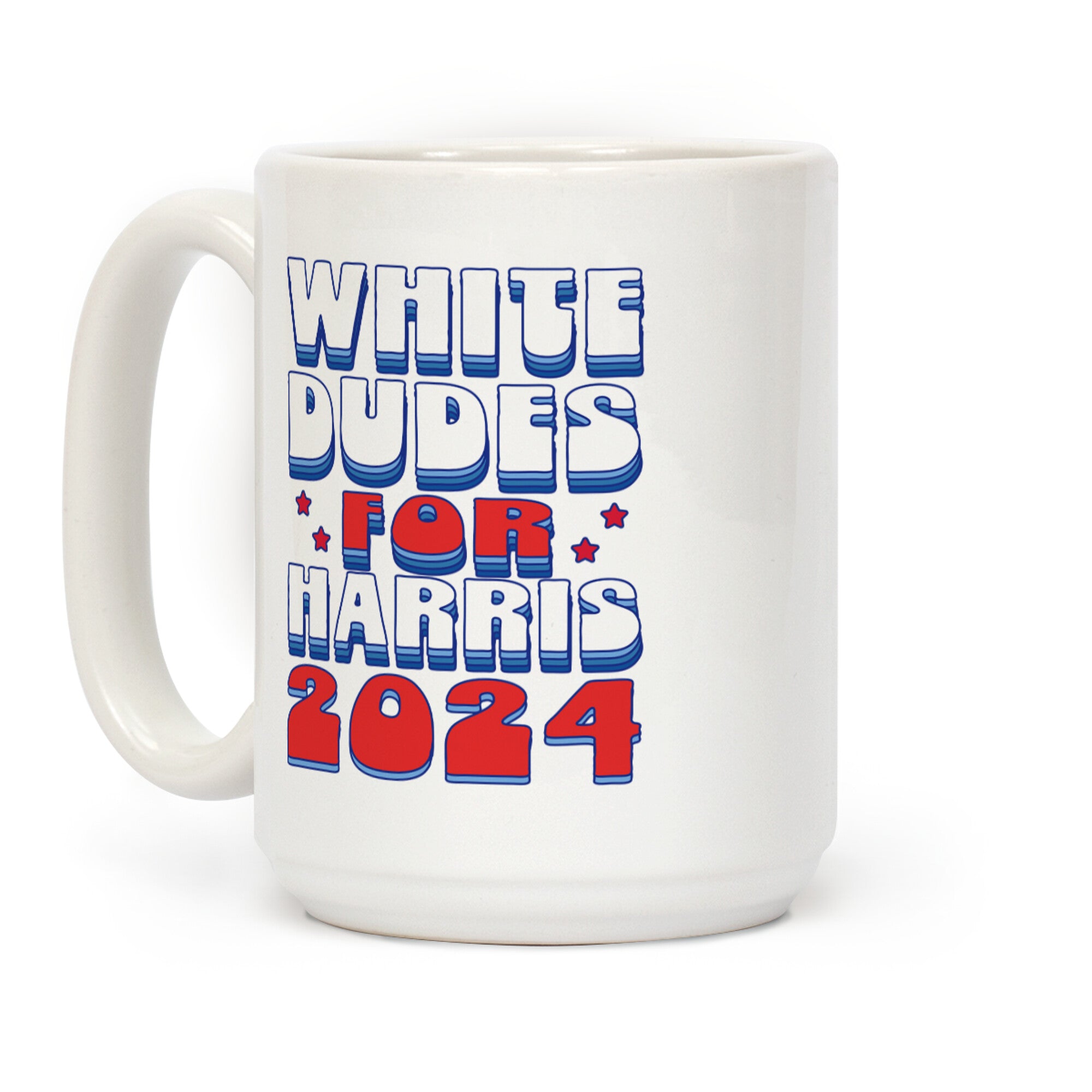 White Dudes for Harris Coffee Mug