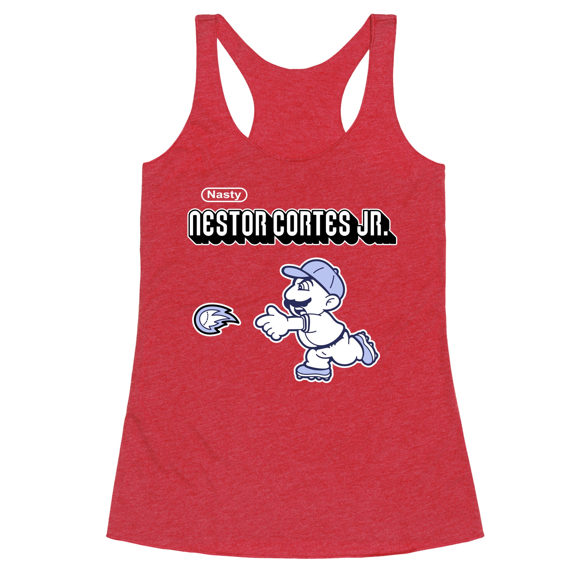 Nasty Nestor Cortes Racerback Tank