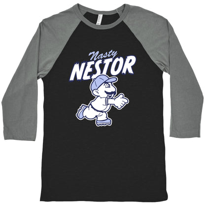 Nasty Nestor Baseball Tee