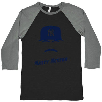 Nasty Nestor Baseball Tee