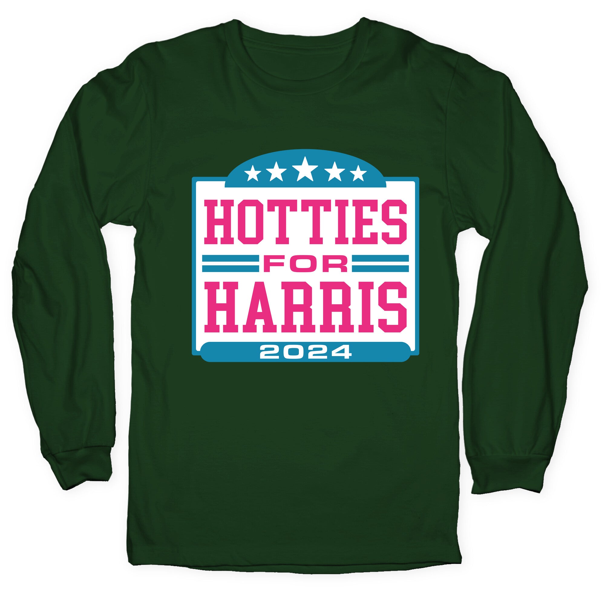 Hotties for Harris Longsleeve Tee