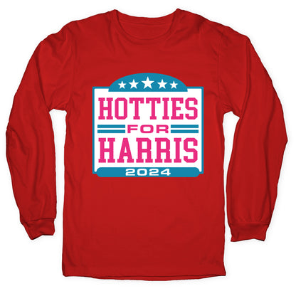 Hotties for Harris Longsleeve Tee