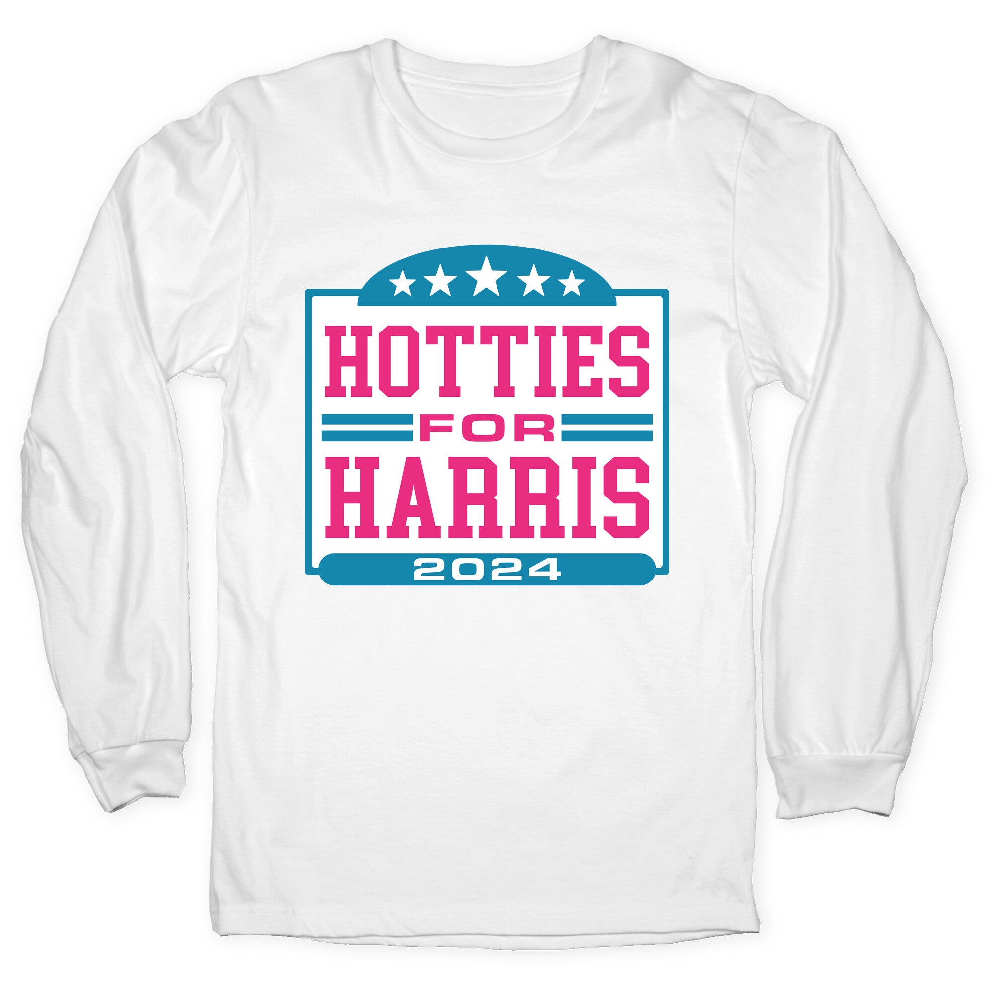 Hotties for Harris Longsleeve Tee