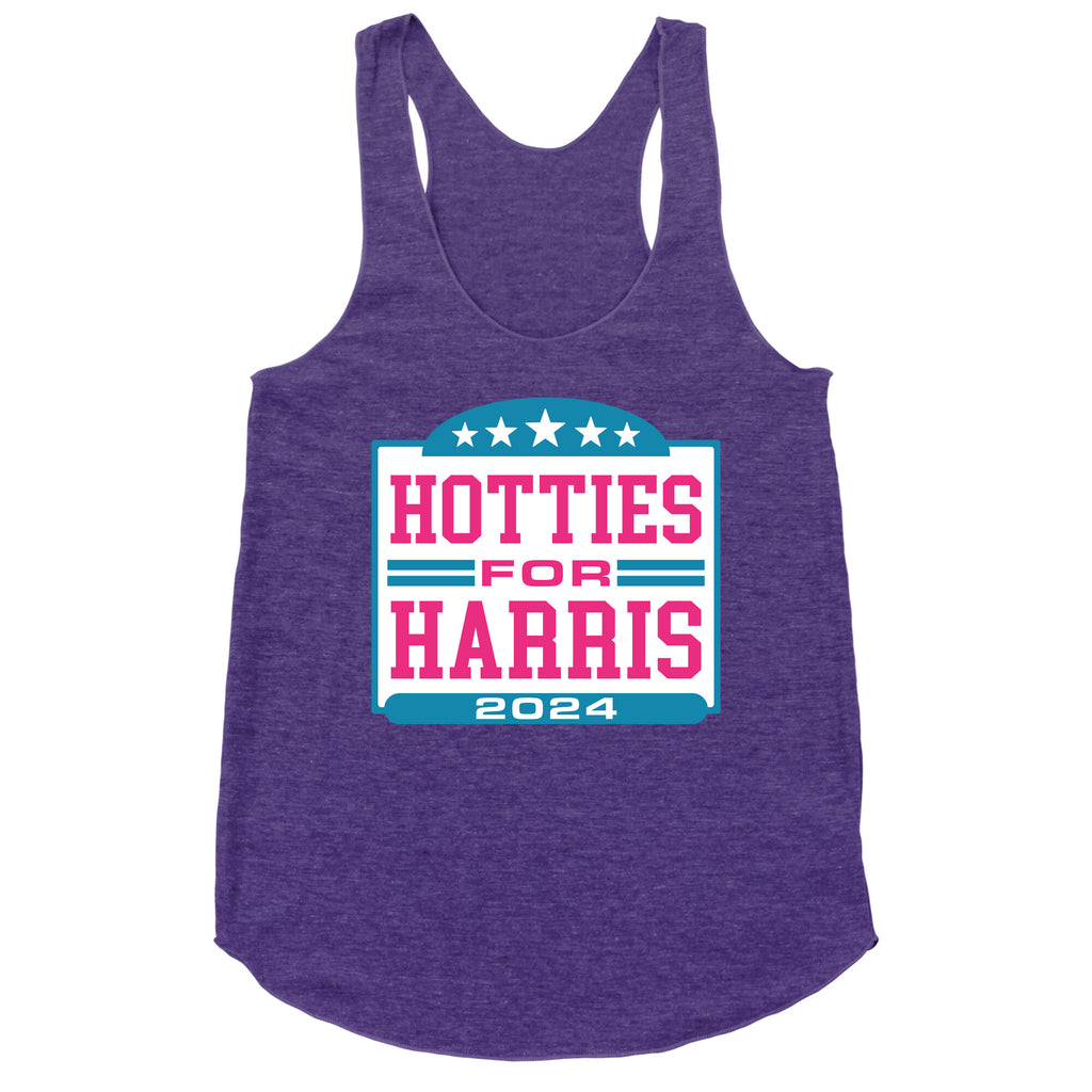 Hotties for Harris Racerback Tank