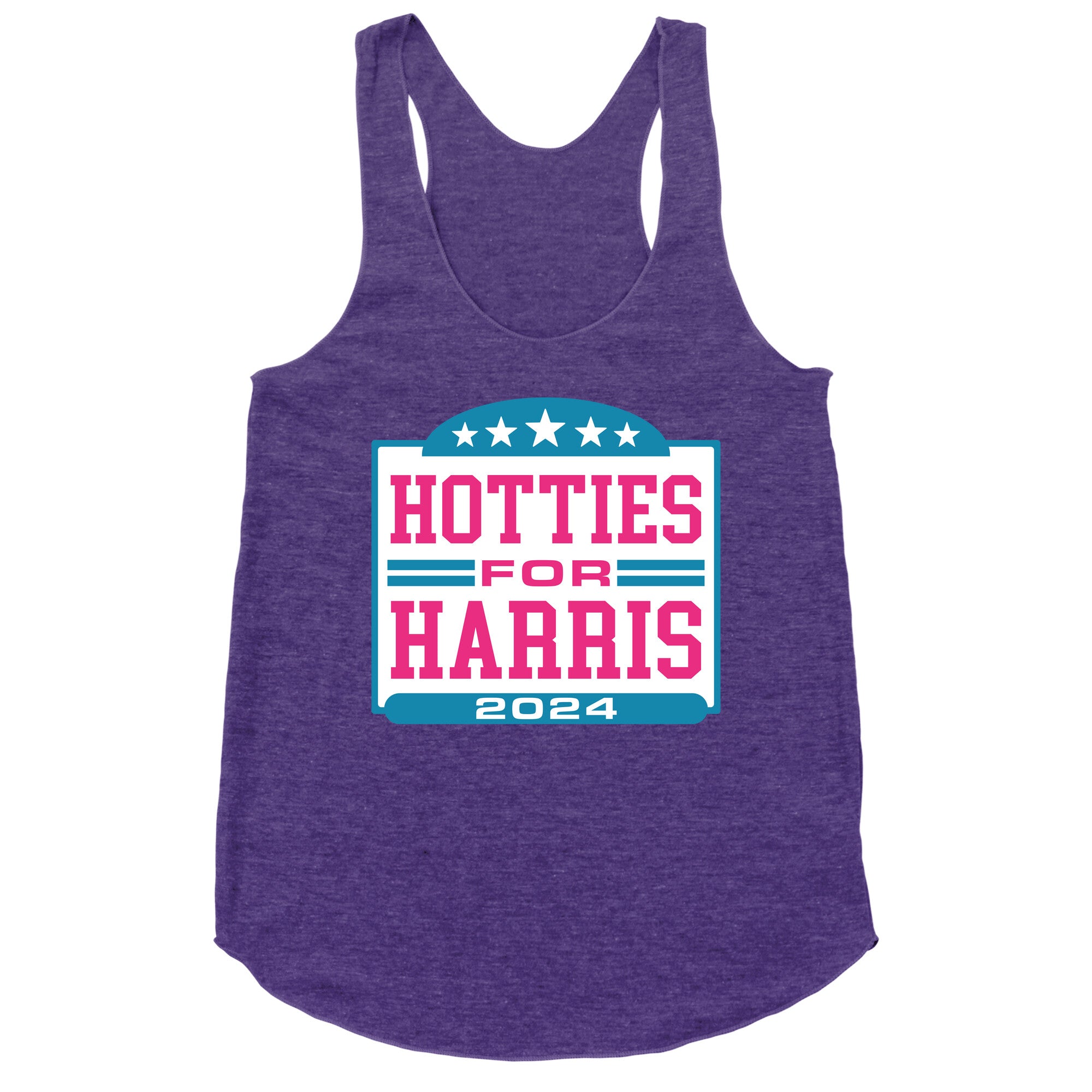 Hotties for Harris Racerback Tank