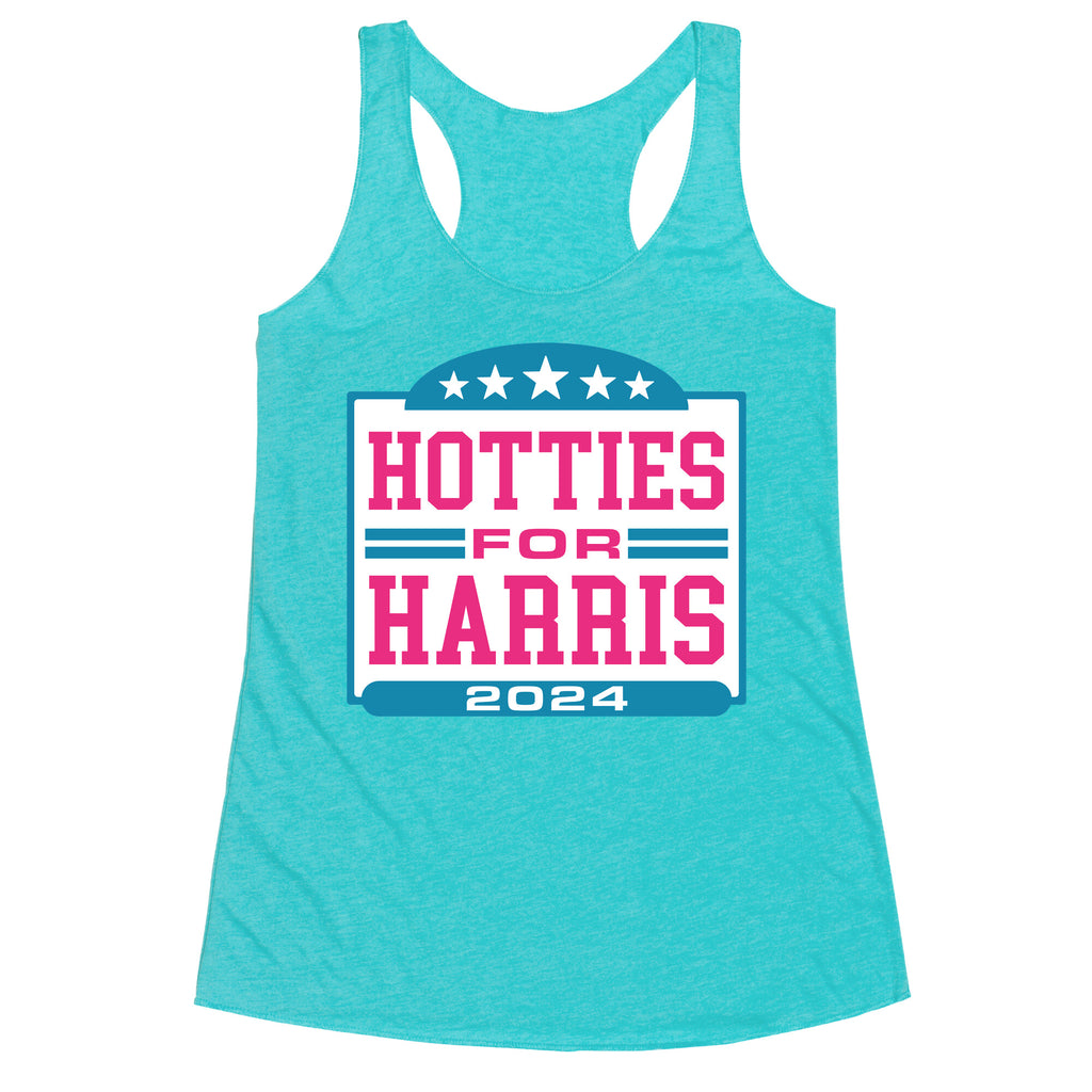 Hotties for Harris Racerback Tank