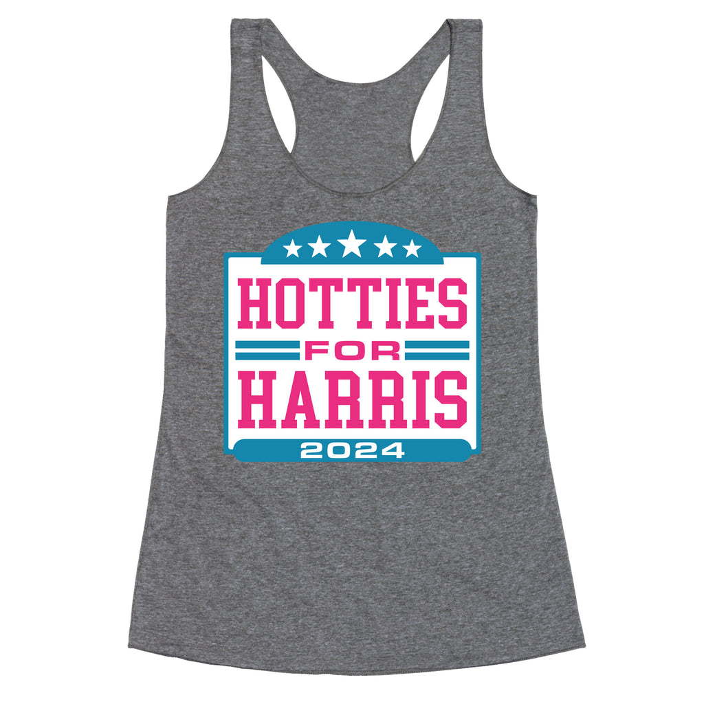 Hotties for Harris Racerback Tank