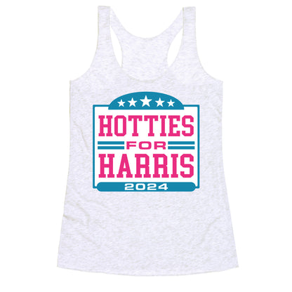Hotties for Harris Racerback Tank