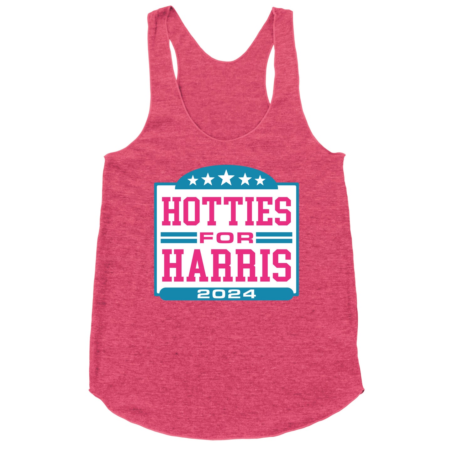 Hotties for Harris Racerback Tank
