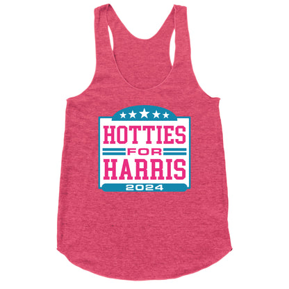 Hotties for Harris Racerback Tank