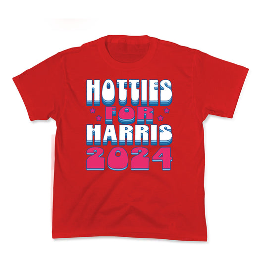 Hotties for Kamala Harris Kids Tee