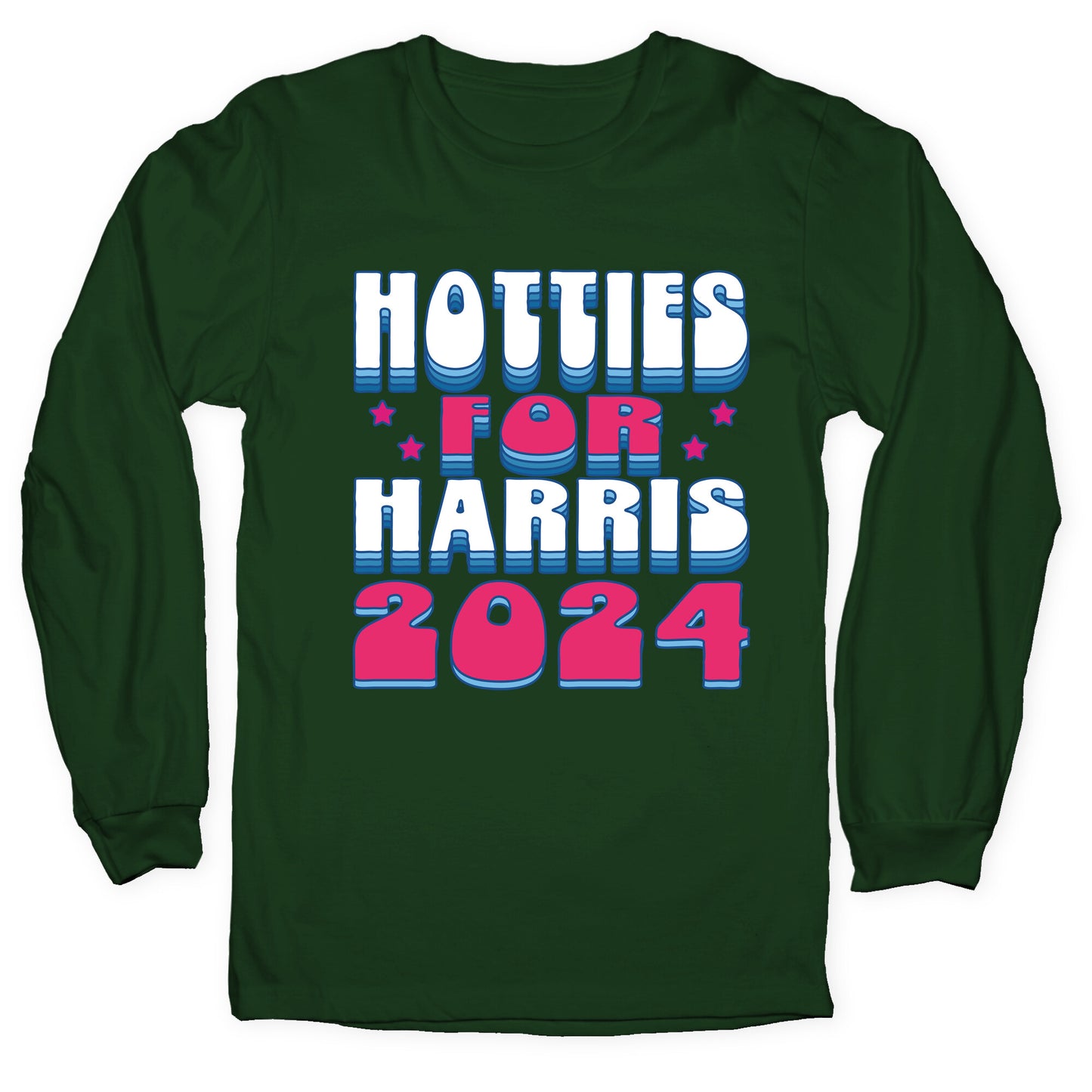 Hotties for Kamala Harris Longsleeve Tee