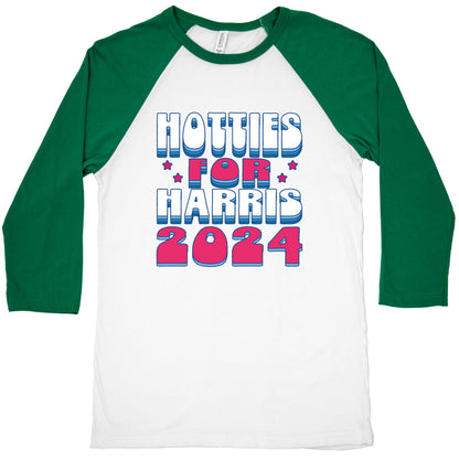 Hotties for Kamala Harris Baseball Tee