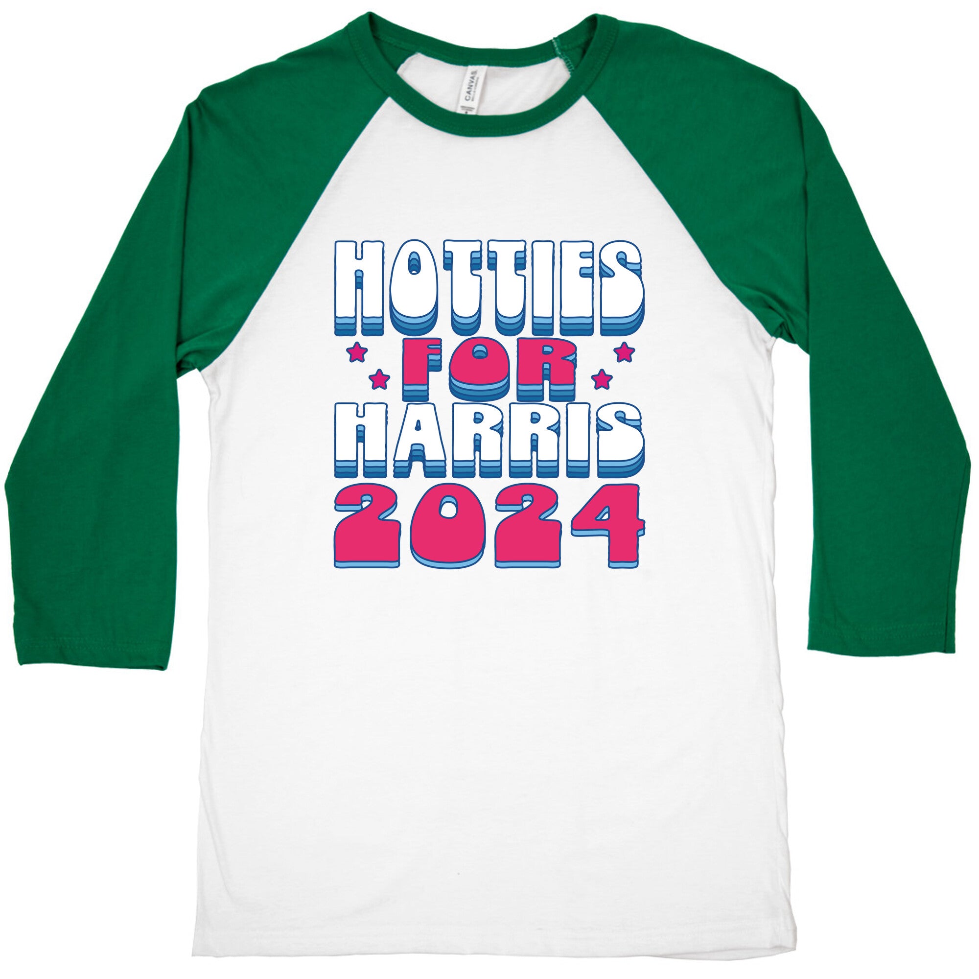 Hotties for Kamala Harris Baseball Tee