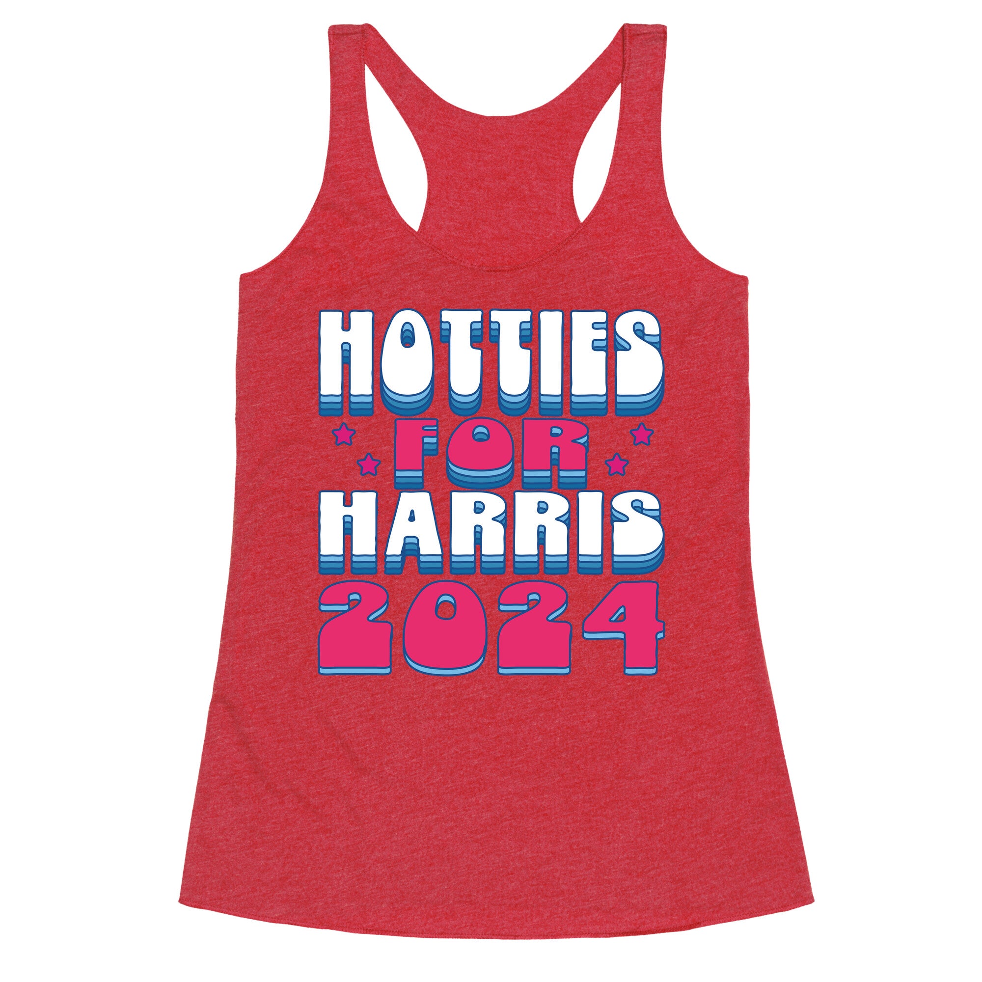Hotties for Kamala Harris Racerback Tank