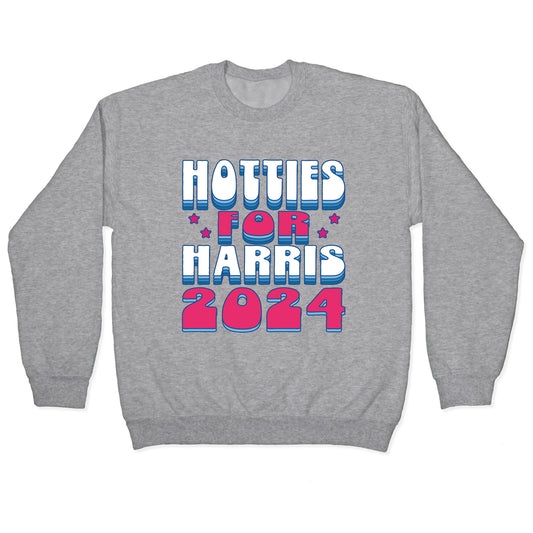 Hotties for Kamala Harris Crewneck Sweatshirt