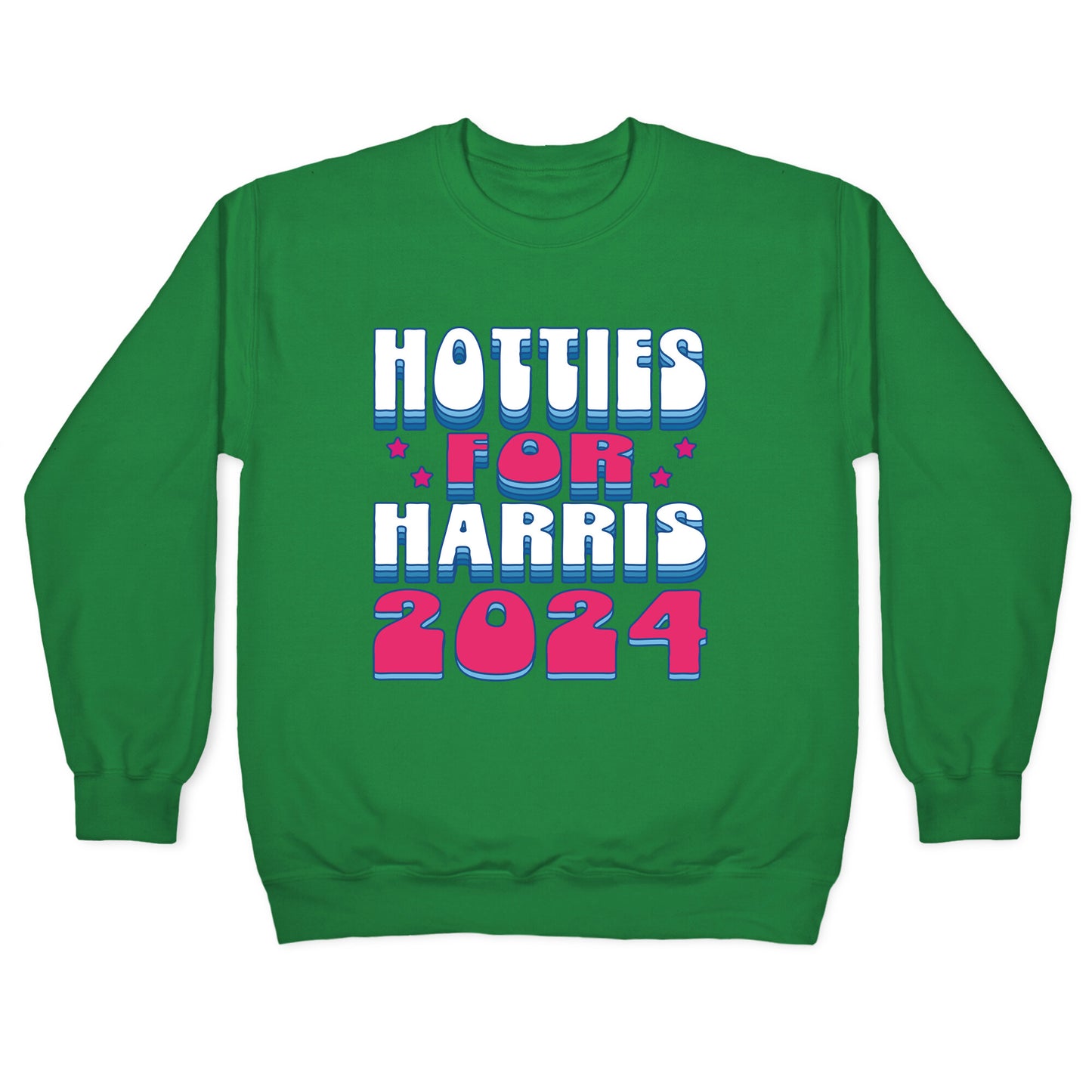 Hotties for Kamala Harris Crewneck Sweatshirt