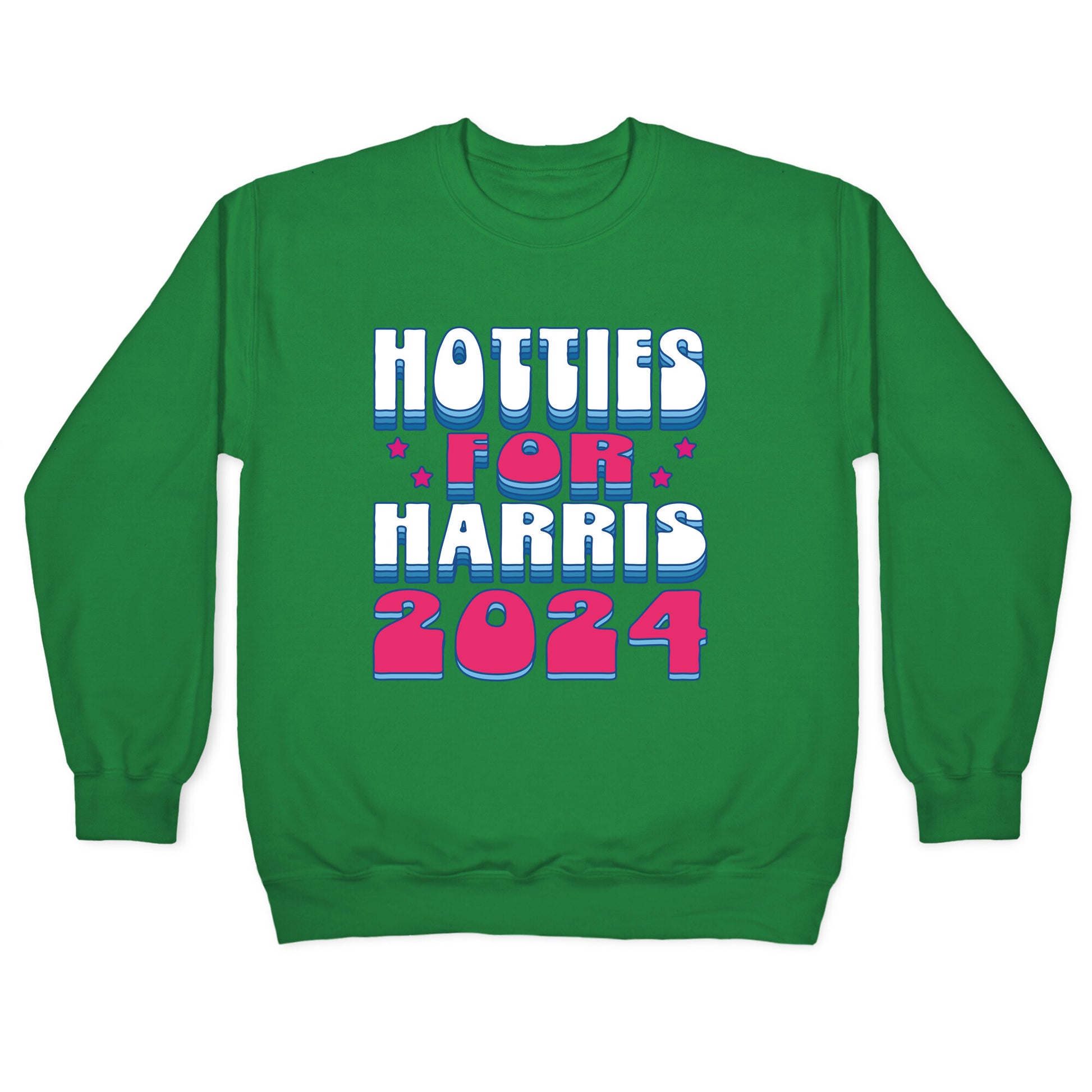 Hotties for Kamala Harris Crewneck Sweatshirt