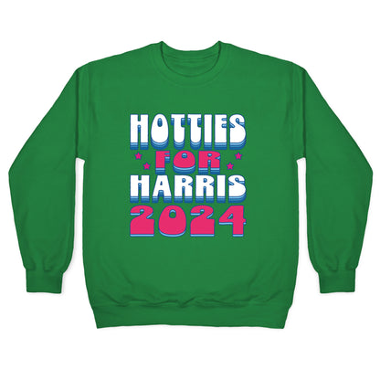 Hotties for Kamala Harris Crewneck Sweatshirt