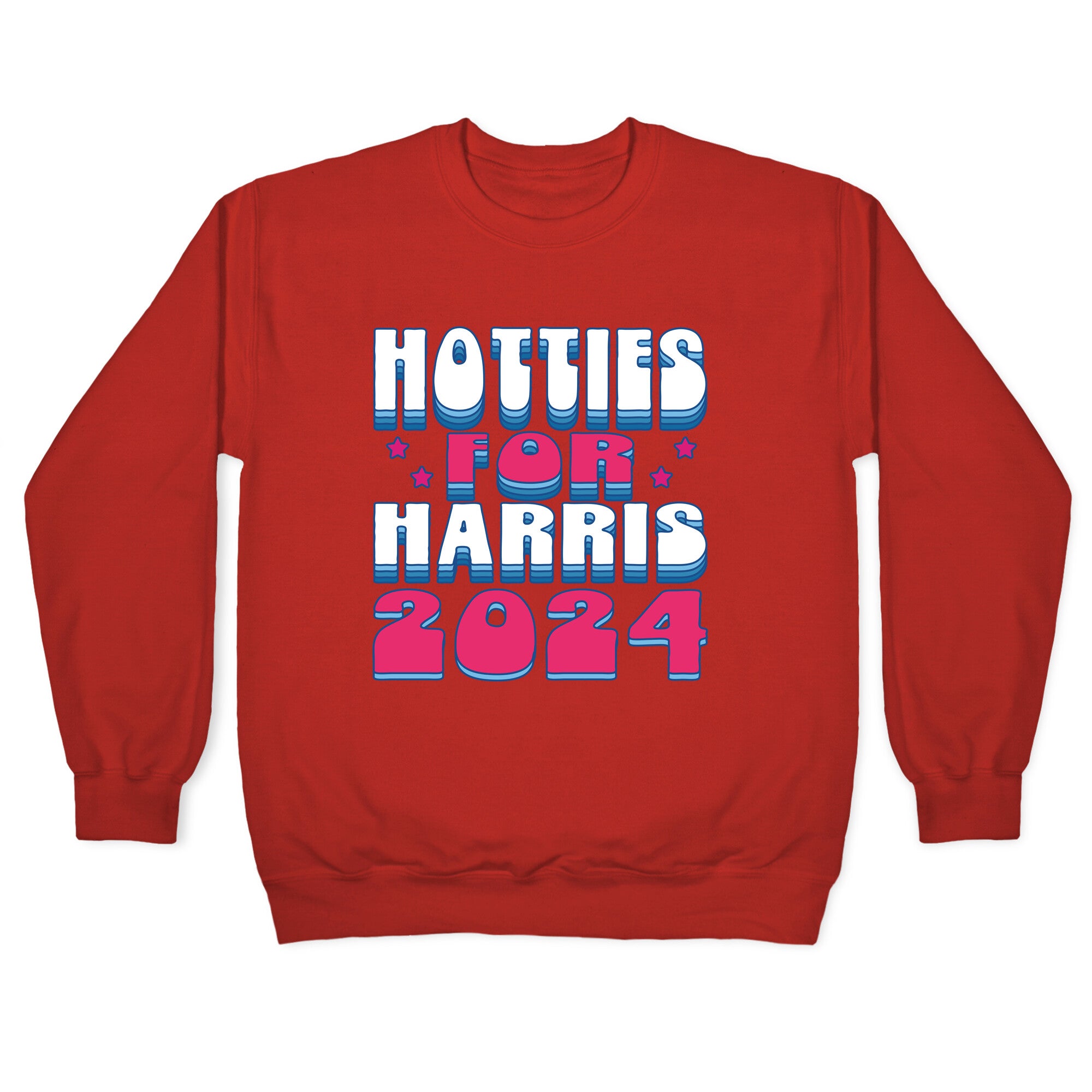 Hotties for Kamala Harris Crewneck Sweatshirt