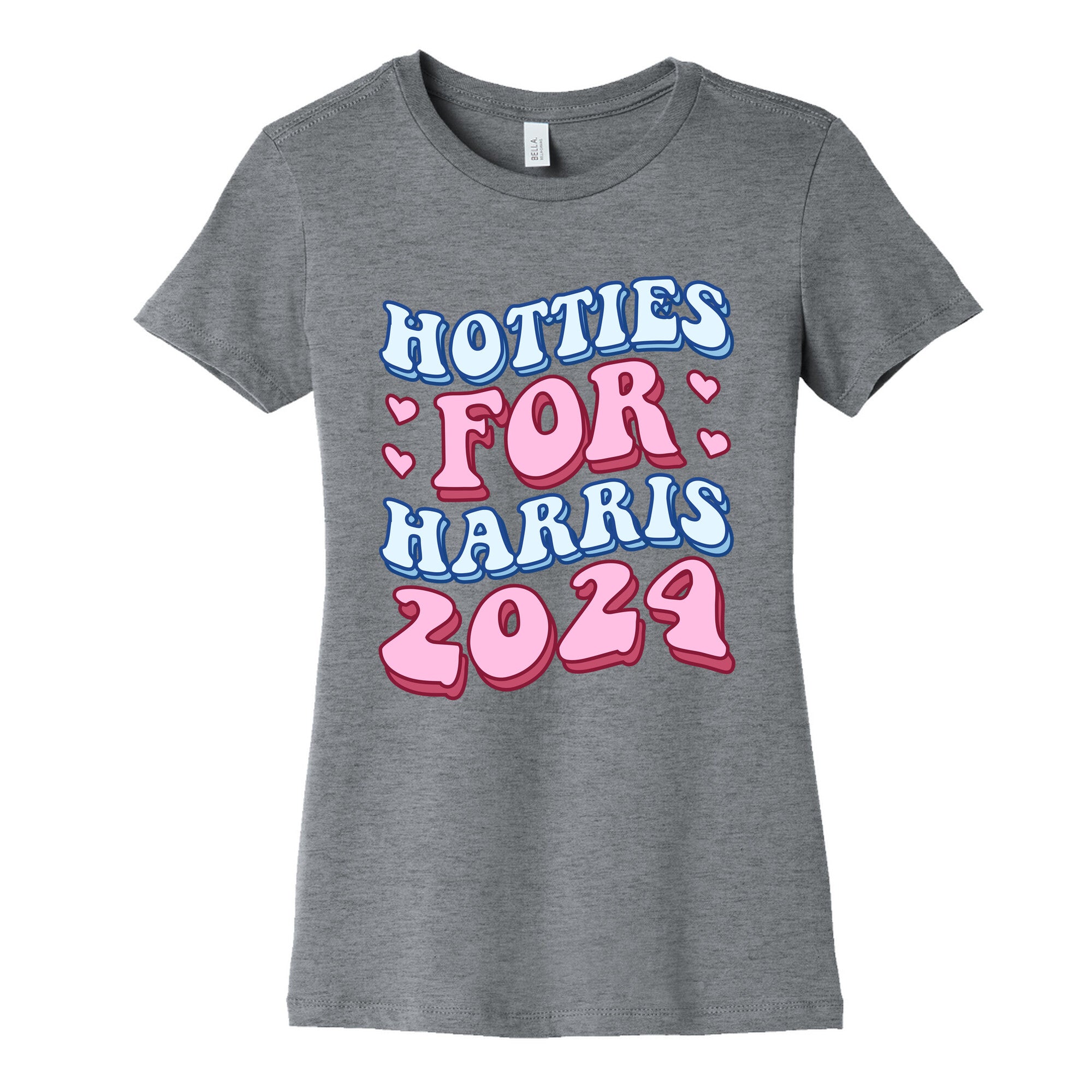 Hotties for Harris 2024 Womens Cotton Tee