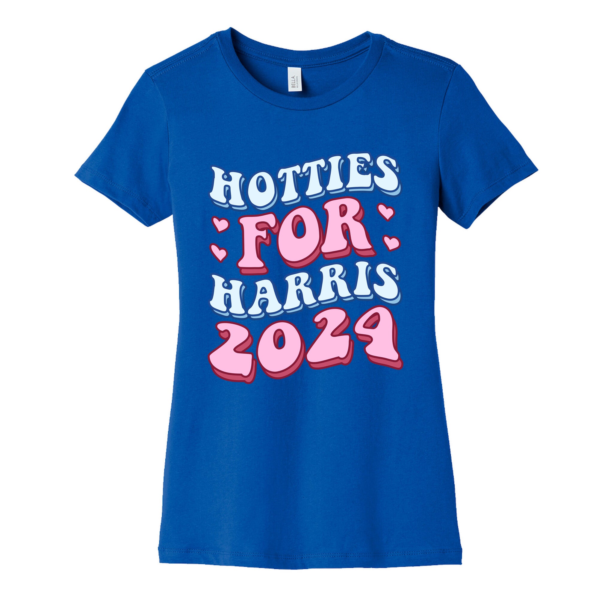 Hotties for Harris 2024 Womens Cotton Tee