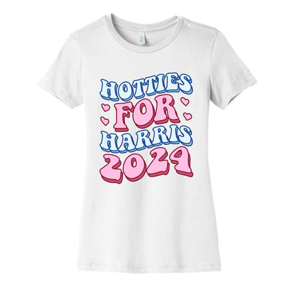 Hotties for Harris 2024 Womens Cotton Tee
