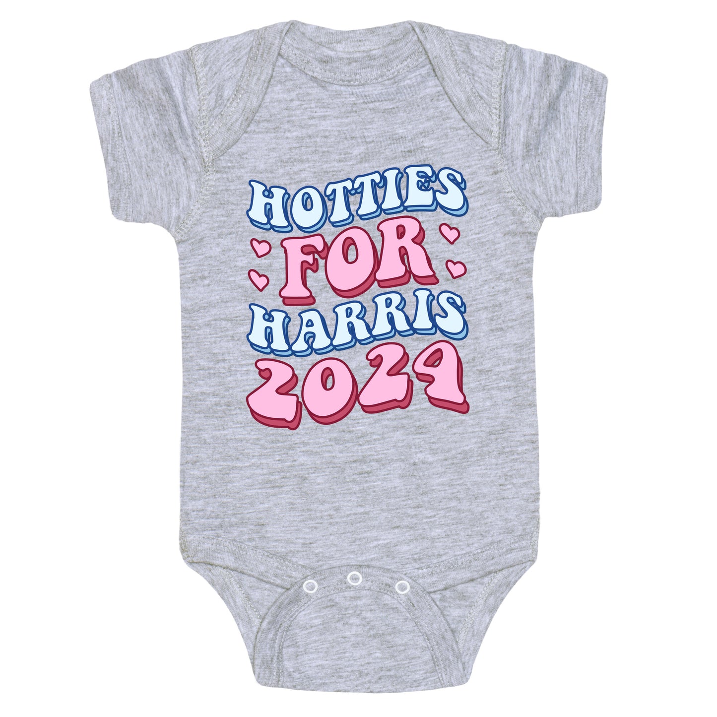 Hotties for Harris 2024 Baby One-Piece