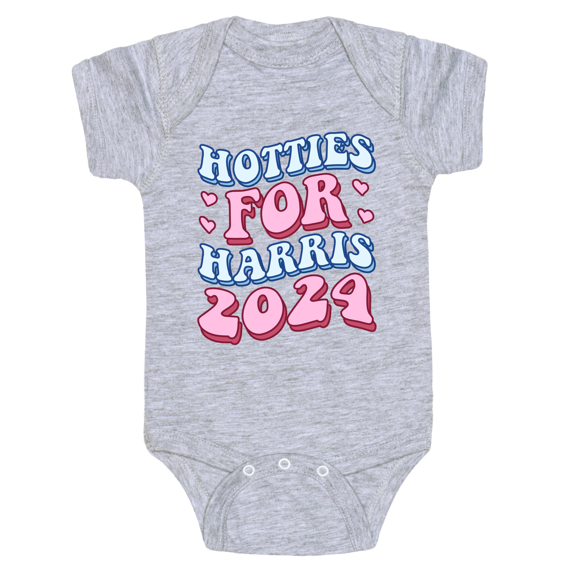 Hotties for Harris 2024 Baby One-Piece