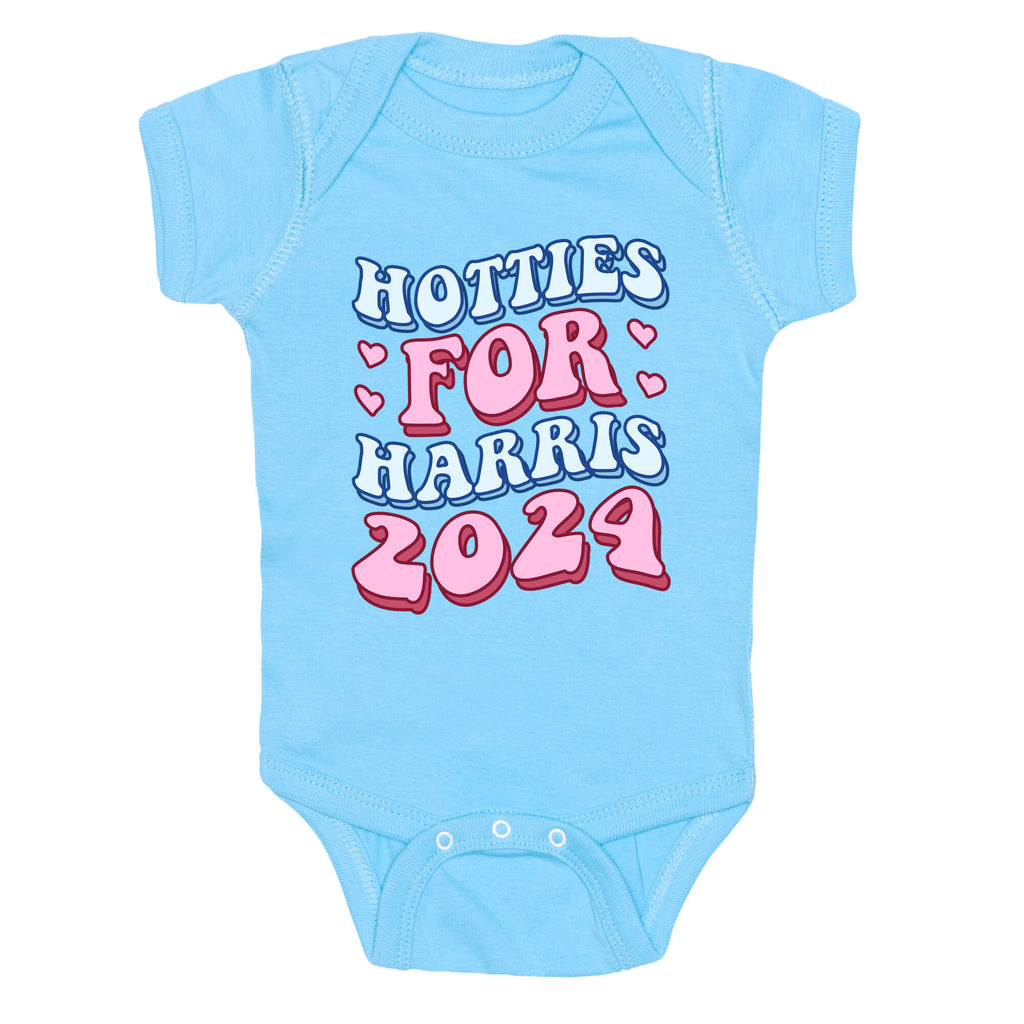 Hotties for Harris 2024 Baby One-Piece