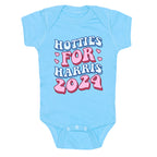 Hotties for Harris 2024 Baby One-Piece