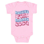Hotties for Harris 2024 Baby One-Piece
