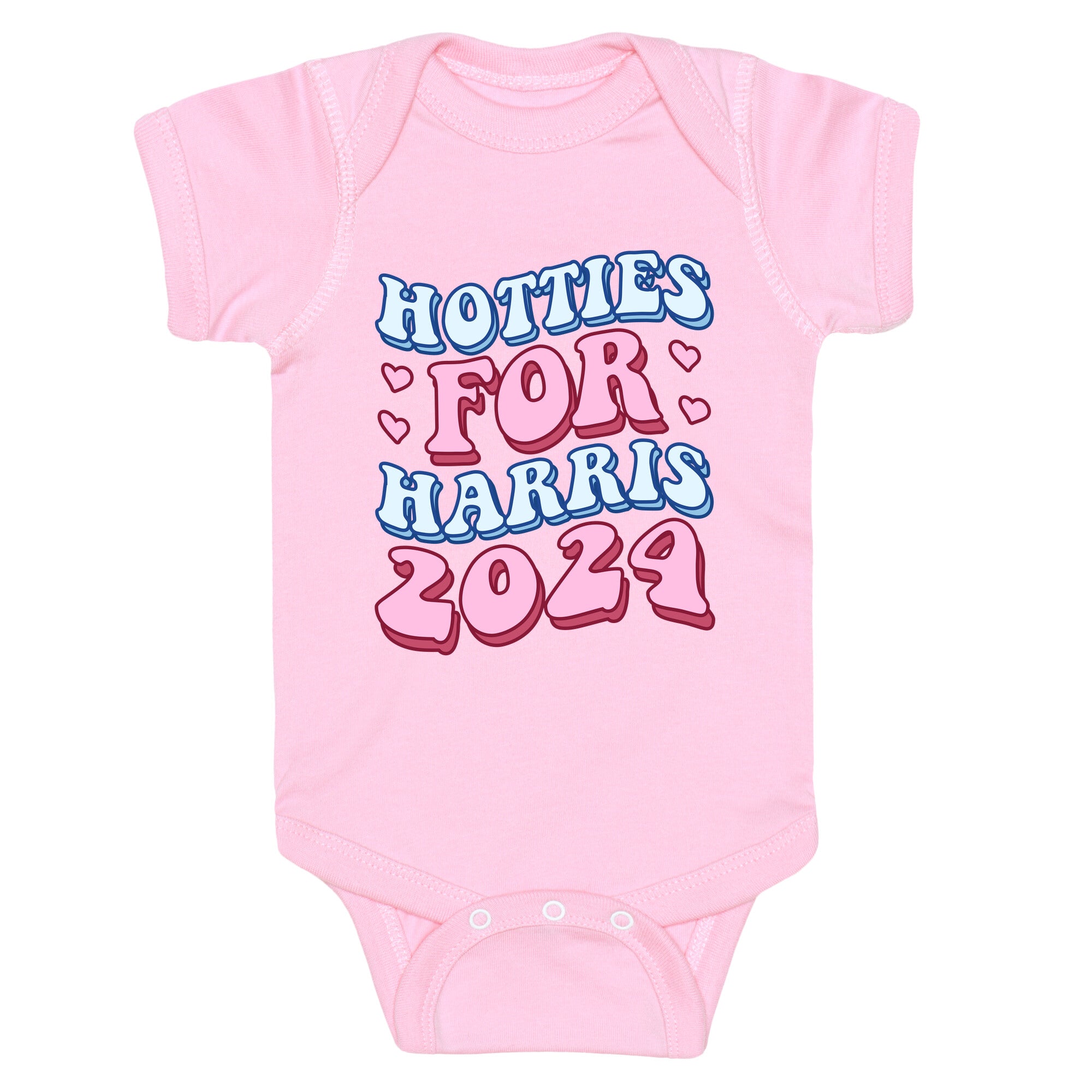 Hotties for Harris 2024 Baby One-Piece