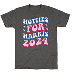 Hotties for Harris 2024 Unisex Triblend Tee