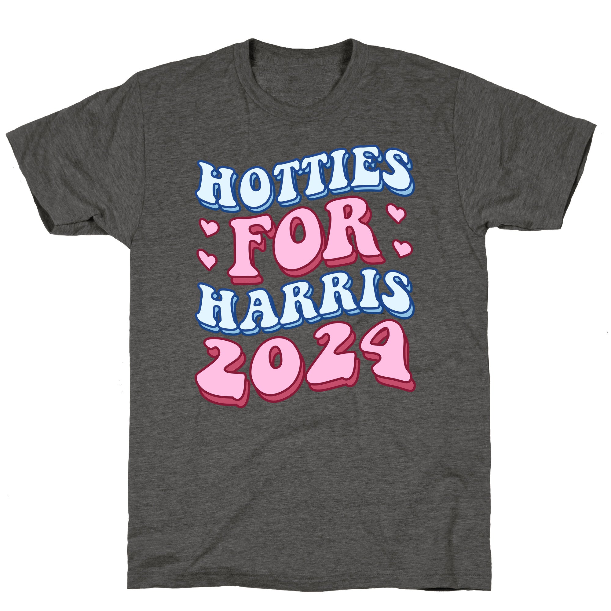 Hotties for Harris 2024 Unisex Triblend Tee