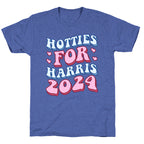 Hotties for Harris 2024 Unisex Triblend Tee