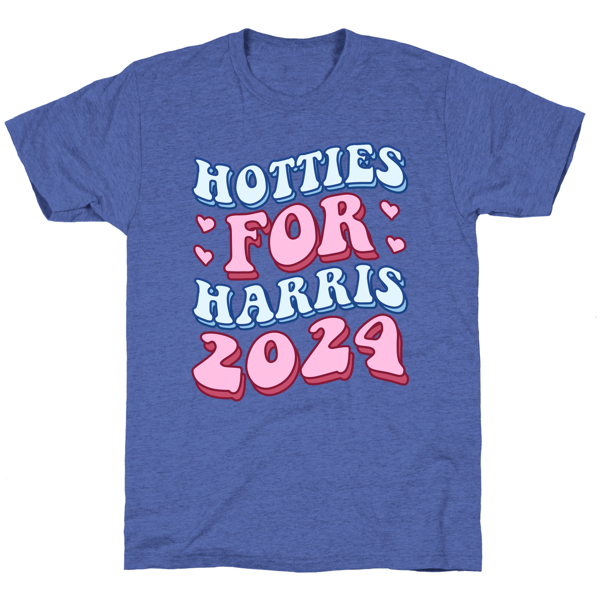 Hotties for Harris 2024 Unisex Triblend Tee