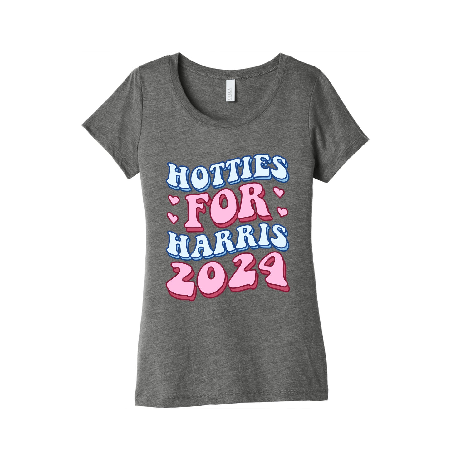 Hotties for Harris 2024 Womens Triblend Tee