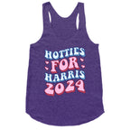 Hotties for Harris 2024 Racerback Tank