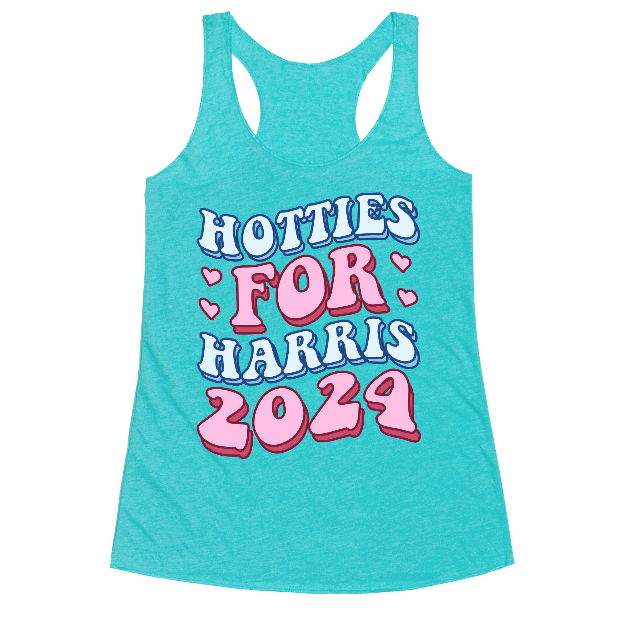 Hotties for Harris 2024 Racerback Tank