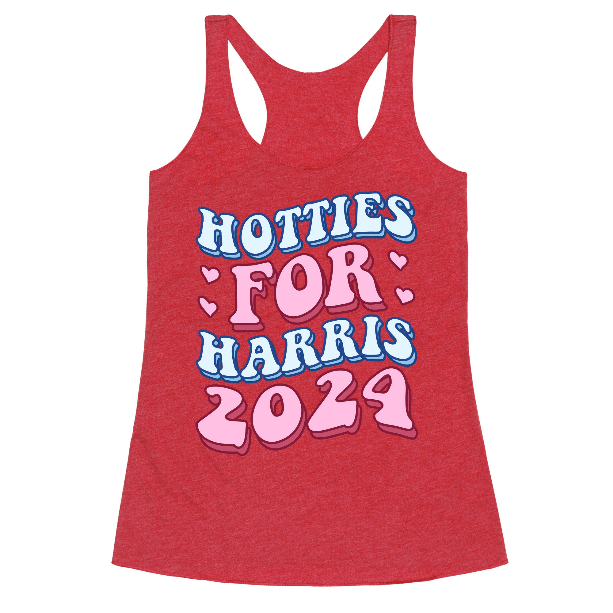 Hotties for Harris 2024 Racerback Tank