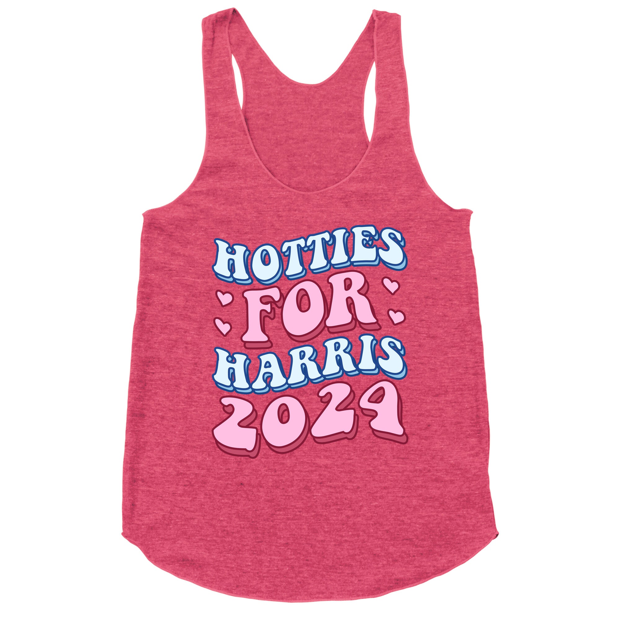 Hotties for Harris 2024 Racerback Tank