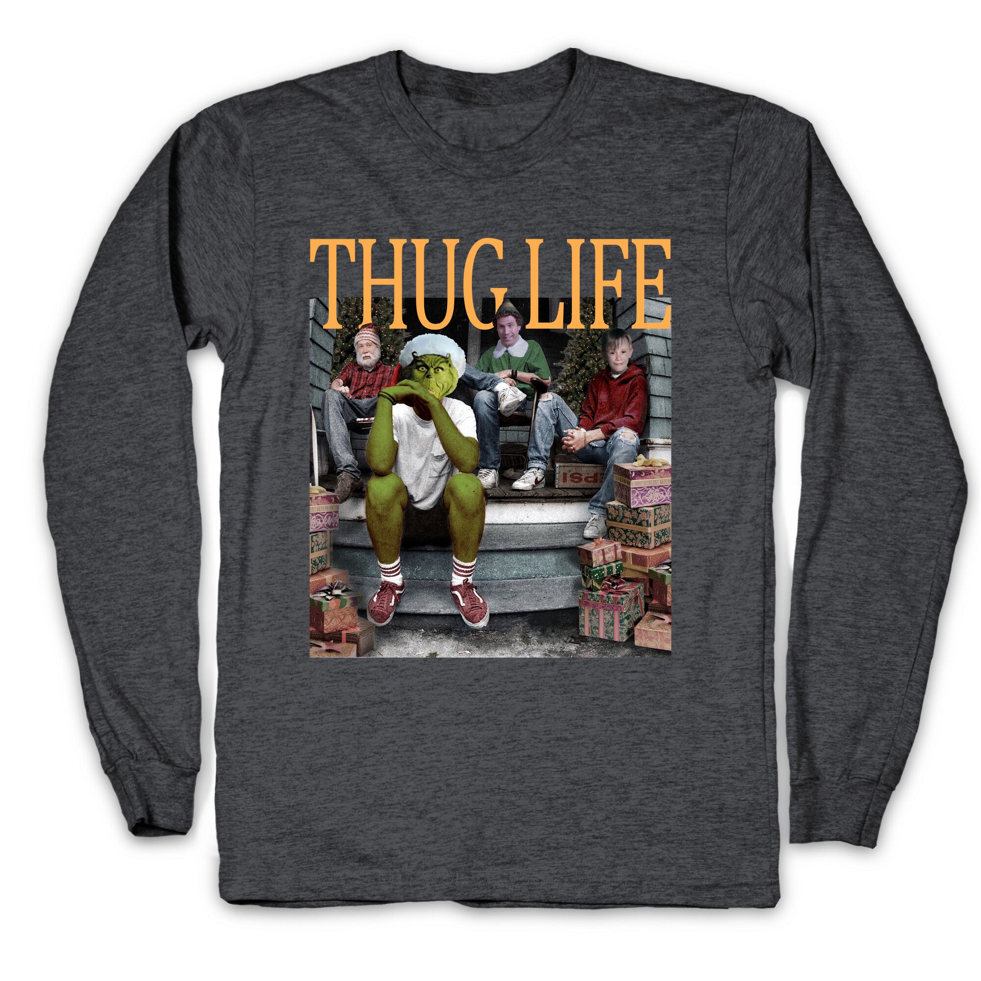 Thug Life Christmas Longsleeve Tee