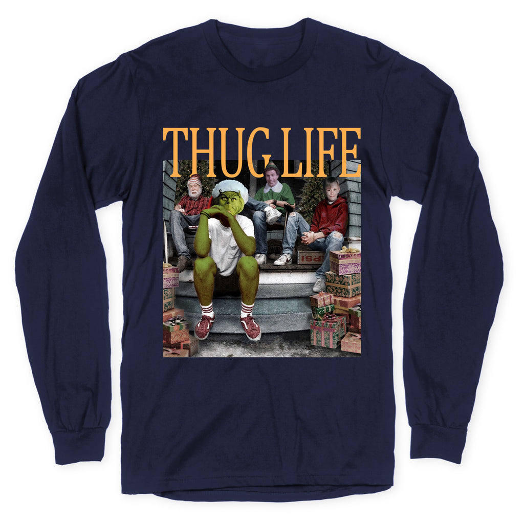 Thug Life Christmas Longsleeve Tee