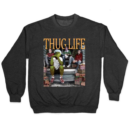 Thug Life Christmas Crewneck Sweatshirt