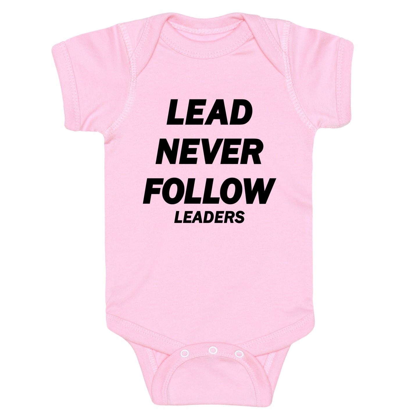 Lead Never Follow Baby One-Piece