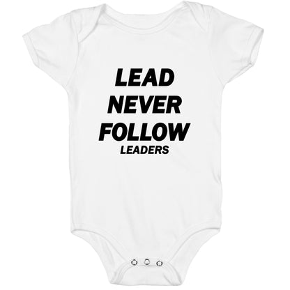 Lead Never Follow Baby One-Piece